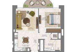 1 Bedroom Apartment